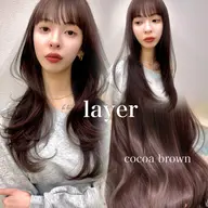 🌈ダメージレス艶カラー&骨格補正似合わせカット🌈【レイヤーカット、ボブ、ショート、暖色、寒色etc】韓国 ミニモ学割