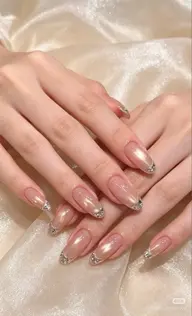 マグネット+フレンチ🐬自爪ジェルオフ込み