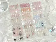 🎀初回オフ無料🎀¥9800→¥8800【人気No.1🤍プレミアム定額デザイン】※オフなし
