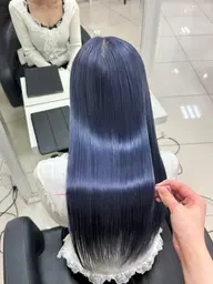 【透明感ハイトーン👩🏼】 ケア2回ブリーチ + Premiumカラー