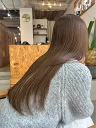 ブリーチなしダブルカラー🌟透明感カラー、艶髪カラー✨