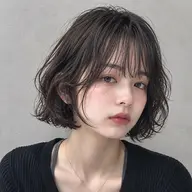 ボブ×ニュアンスパーマ🌀