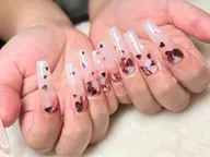(当日)No.2人気ハンド💅✨【オフ込み】持ち込み5〜7本アートコース(120分以内)💖✨🌈