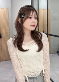 【金土日~限定🍒】ブリーチなしワンカラー➕前髪顔周りカット➕うる艶トリートメント🫧口ング料金なし🎀