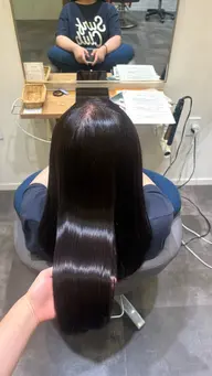 ワンカラー + エミームトリートメント🫧