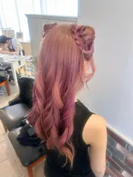 SNS映え◎ゆるふわヘアセット🪄