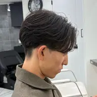 「📍ミニモ学割👨‍🎓📍」men'sカット➕トレンドパーマ🌀(ツイストスパイラルパーマ/シャドーパーマ/波巻き)