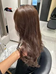 【ダメージレスでカラーを楽しみたい方へ✨️】カット+ブリーチなしダブルカラー+トリートメント