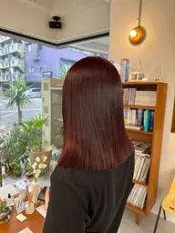 【ダメージを抑えたブリーチなしダブルカラー】🥣✨️🤍