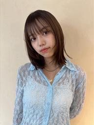 【🌈平日限定🌈】似合わせカット💇♀️+透明感カラー🩵+髪質改善トリートメント🫧