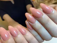 ジェル*チップ🧸 長さ出しワンカラーorカラグラ✨
