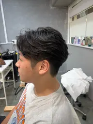 カット & パーマ