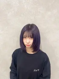 カット+ブリーチ+透明感カラー+TR