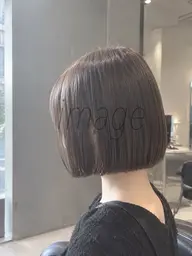 ⭐︎王道人気⭐︎ 切りっぱなしパツっとボブ🥀〈カット+シャンプートリートメント〉