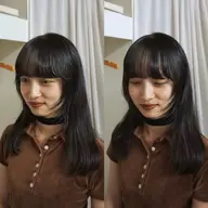 前髪、顔まわりカット