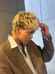 Wカラー(ブリーチあり)ショート&トリートメント⭐*゚