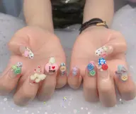 チップ長さ出しやり放題 0、5センチまで(ミラー、3Dアート)