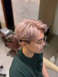 ［メンズ限定2回目以降］💈カット＋艶カラー💈補修トリートメント付き