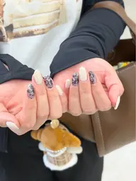 レースホイルワンカラーネイル6500円→4500円