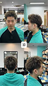 スパイキーショートスタイル