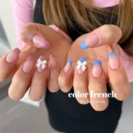リボン🎀韓国デザインネイル🐻‍❄️𓈒 𓂂𓏸🩷12000円