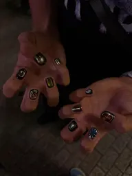 【men’s nail】おまかせ海外系ネイル🖤(ドライケア)¥8,800~
