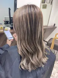 カット & バレイヤージュor シャドールーツ