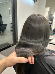 透明感カラー✨️+4STEPトリキュアトリートメント✨️