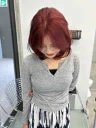 ⌇bleach color &treatment⌇1回ブリーチ+カラー 🥣♡透明感たっぷりcolor🕯🪽