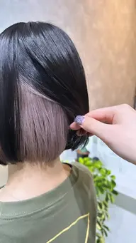 インナーカラー イヤリングカラー