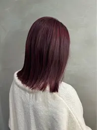 🦋うる艶✨【カット&潤い艶カラー&クイックトリートメント】