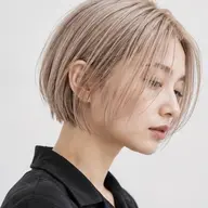 🟨 【叶える、透明感カラー✨】カット+Wカラー+3STEPトリートメント 《ダブルカラー・ブリーチ・レイヤー》