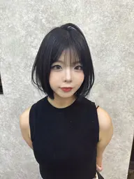 💜残り数名様💜大人可愛い&今っぽ可愛い❣️ボブカット✂️✨️イメチェンもメンテナンスも👌🏻保湿 Tr付き🫧大宮
