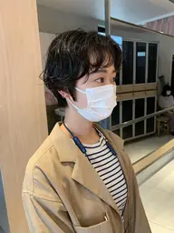 【大人気】似合わせカット➕トリートメント　ハンサムショート　マッシュショート　大人ショーカット　ミニボブ