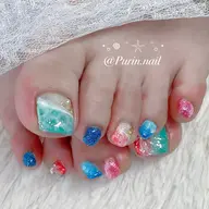 ‧⁺◟꒰ オフあり꒱˚ ༘♡Footお持ち込みデザイン
