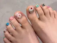 【ミニモ限定】フットネイル10本アート