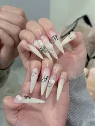 2Xlチップ長さ出し➕パーツ付け放題➕アートやり