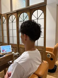 カット✂️+メンズパーマ🚹🌀