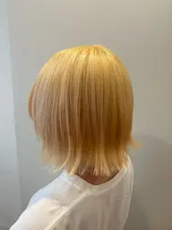 【補足説明必読】カット+ケアブリーチ+透明感カラー+前処理トリートメント✨🧴👱♀️