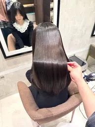 美髪矯正+トリートメント