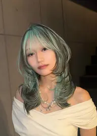 🪼デザインカラー🪼ダブルカラー＋カット＋3STEPトリートメント