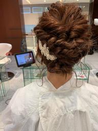 簡単アレンジ 結婚式お呼ばれヘア リクエスト予約のみ ※すぐ予約不可