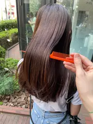 【パヤパヤ毛が気になる方へ】似合わせカット＋艶髪ストレート✨✨✨