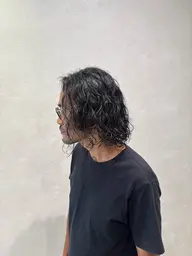 カット+スパイラルパーマ+前処理トリートメント