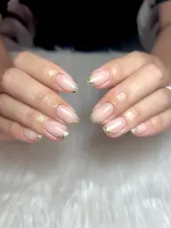 【Hand】ベース込み★ガラスフレンチ★ご新規様オフ無料￥9300→2900