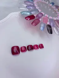 🤍🐾フット 【マグネット】or【フラッシュ】💟オフなし・ケア込み