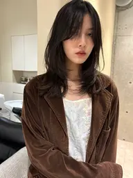残りわずか！U30限定/レイヤーカット🪽🤍/似合わせレイヤー/【流れる顔まわりカット】➕【トリートメント付き】🪷