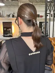 お呼ばれヘアセット