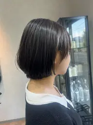 ボブスタイルのカットモデル🖤
