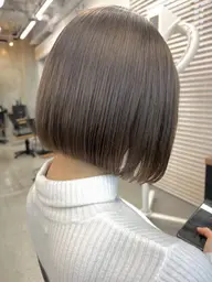 【🌟当日予約大歓迎🌟】白髪染めリタッチ＋うる艶トリートメント🫧［木曜日のみ施術不可能］